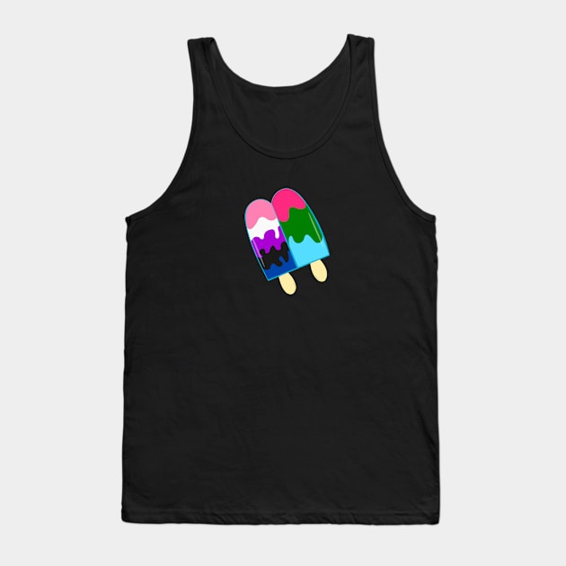 Popsicle Pride Tank Top by traditionation